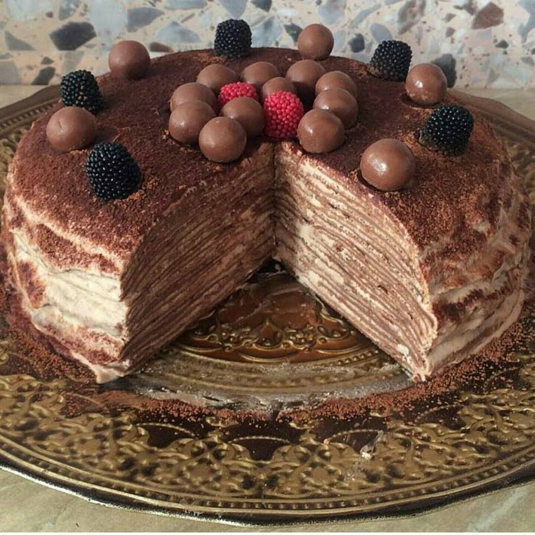 Вот такой вот вкусный и замечательный торт подарила Светлана