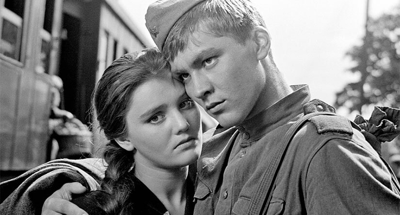 Кадр из фильма «Баллада о солдате» 