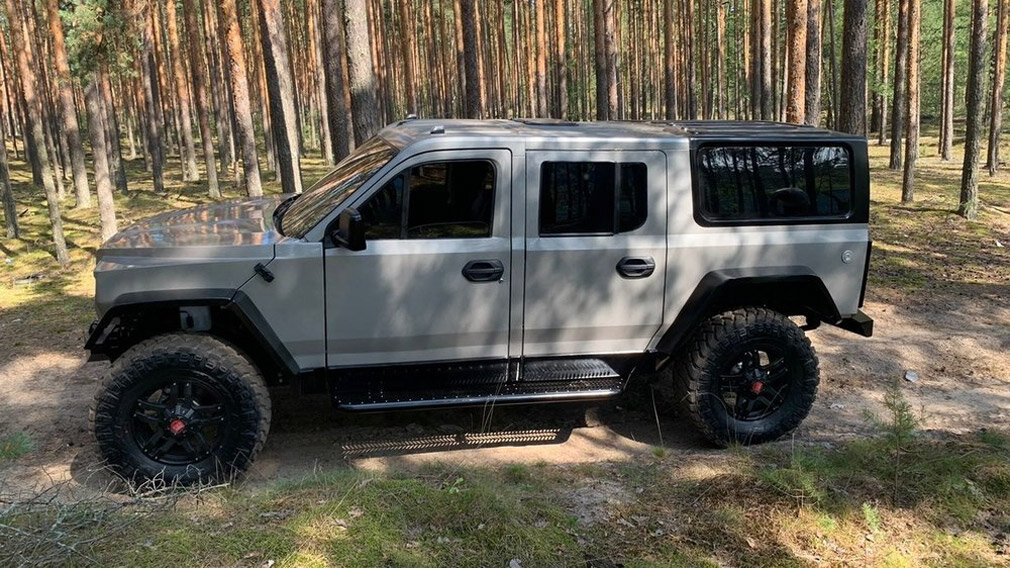 Небронированная версия внедорожника ВПК Стрела, фото: ВПК и КБМ МГТУ