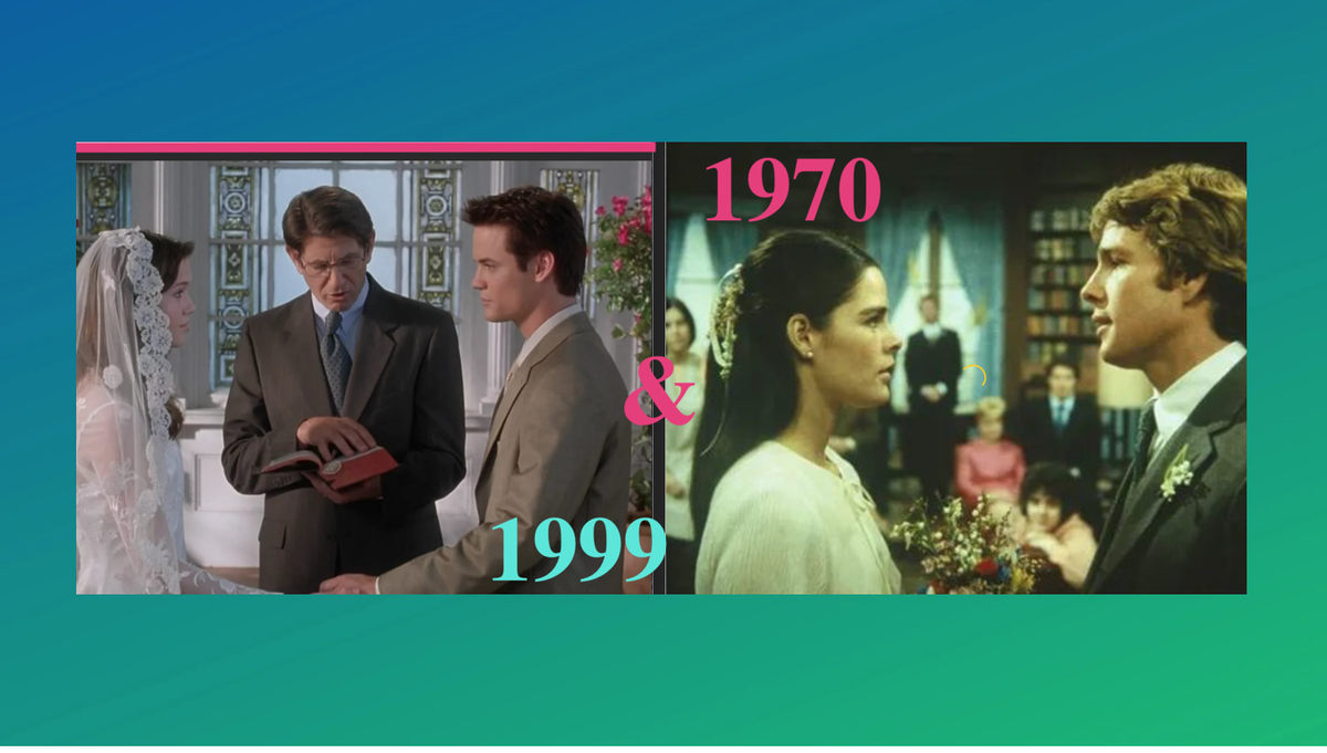 A Walk to Remember, 2002, & Love Story, 1970