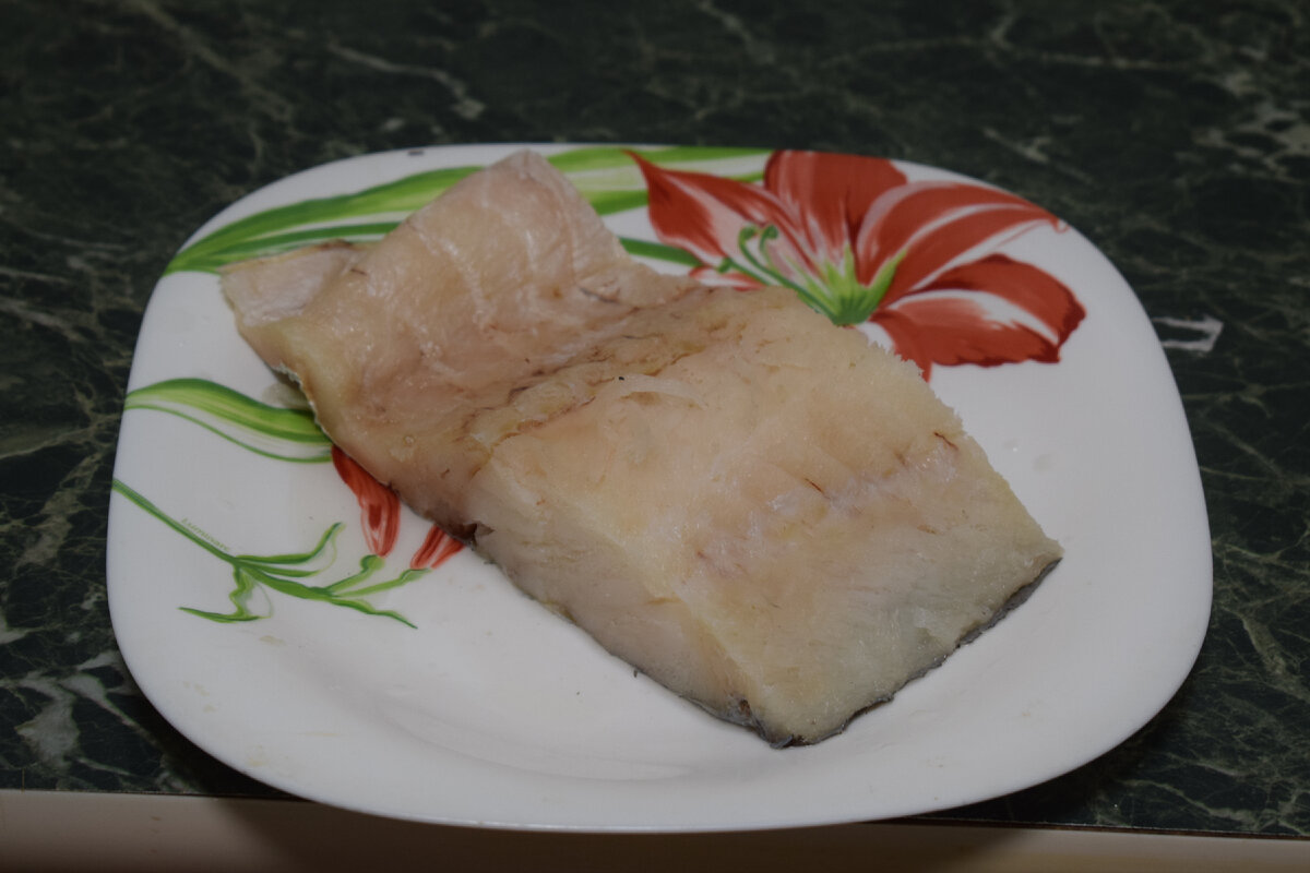 кусок трески(фото автора)