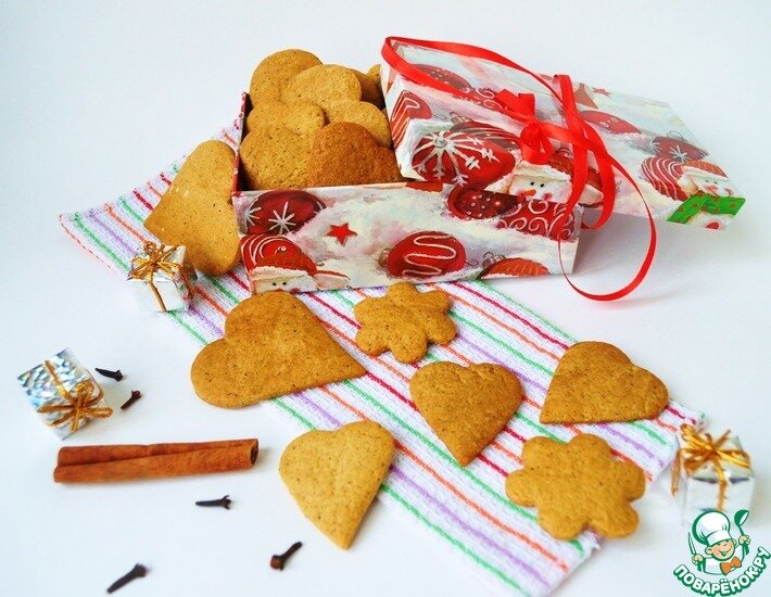 Шведское новогоднее печенье