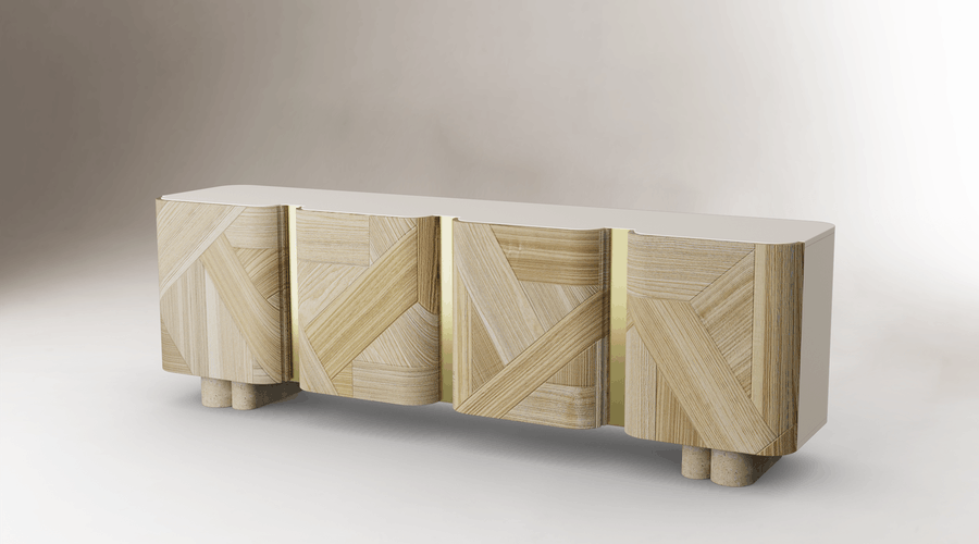 Буфет Kisho, 80x250x55 см. Фото компании Dooq