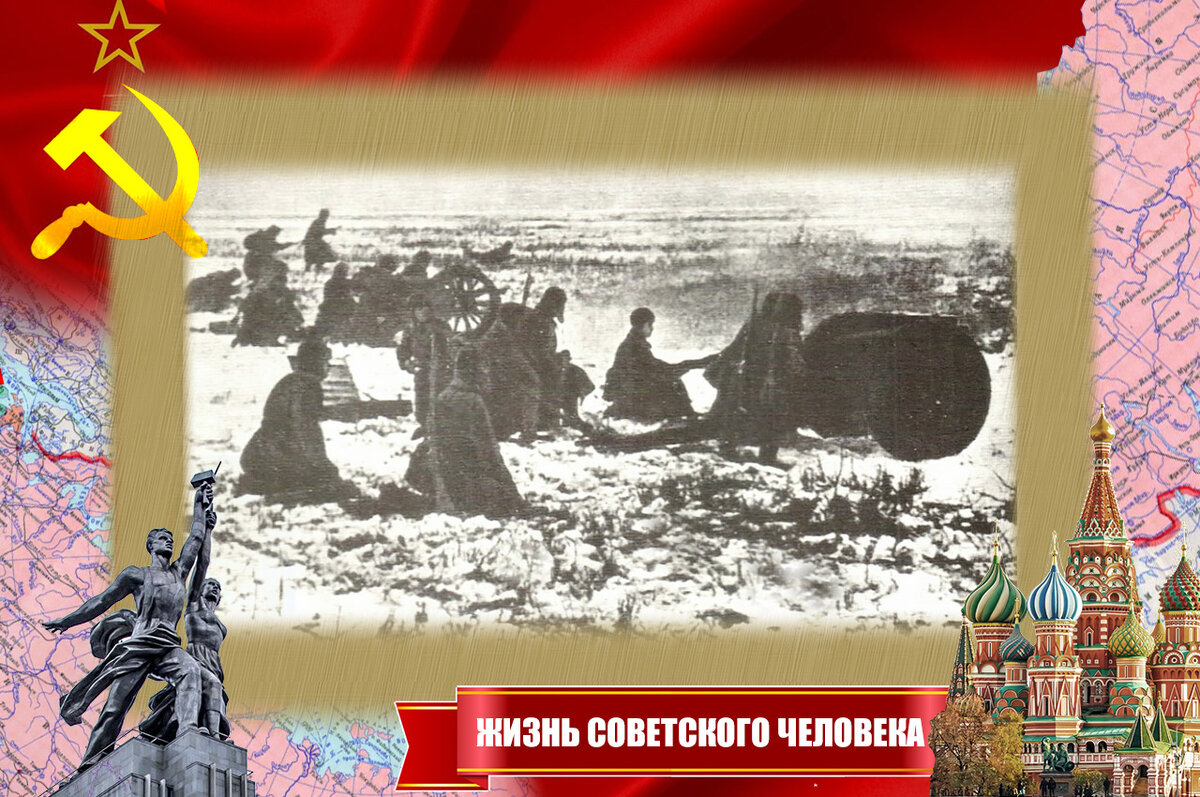 Ноябрь 1941 года, артиллеристы ведут огонь по танкам