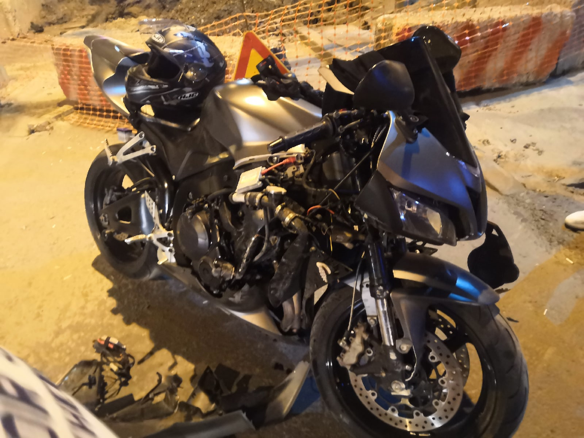 Собственно говоря вот она, пострадавшая ракета