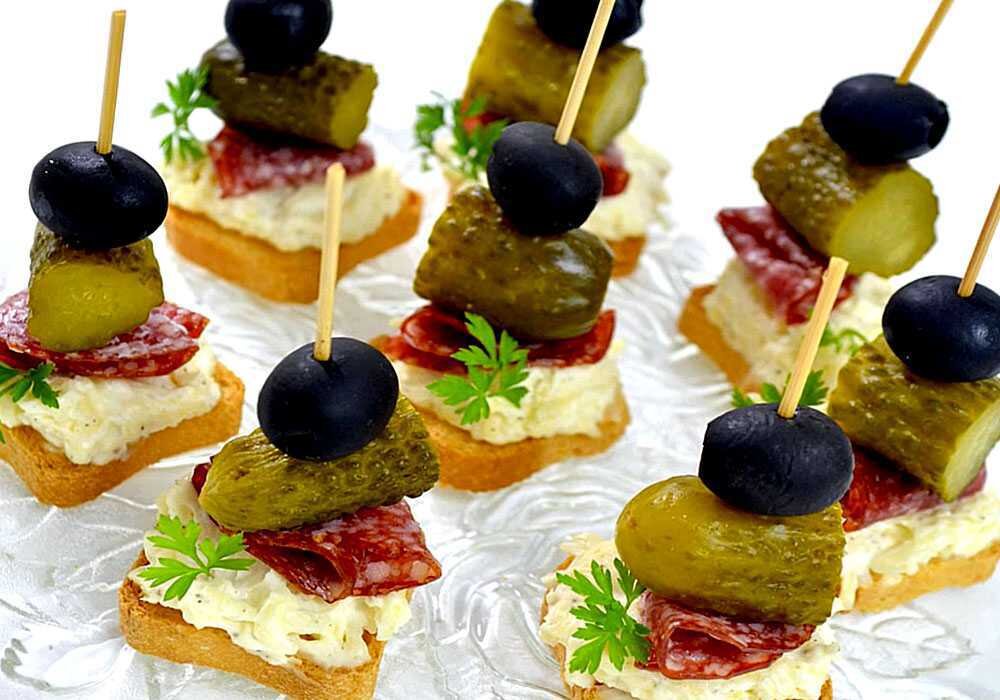 Canapes.