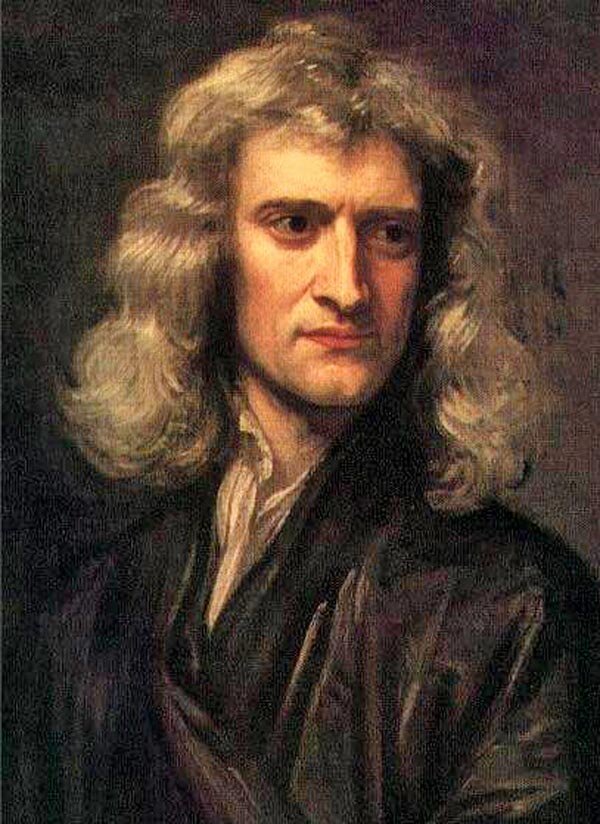 Исаак Ньютон, 1689 г. Готфрид Кнеллер. Источник: Кембриджский университет