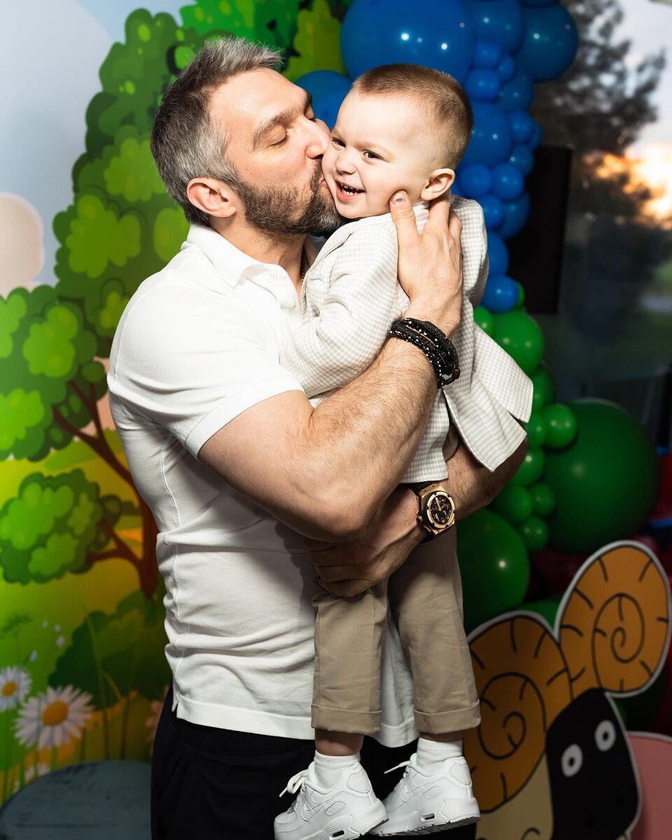 Александр Овечкин с сыном