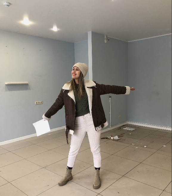 Арендовала помещение и была очень счастлива!