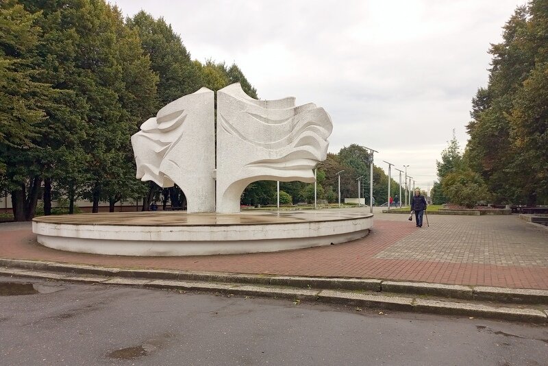 Сквер Советско-Польской дружбы в Калининграде. Фото моё