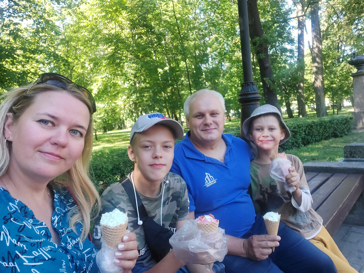 Мы в Кронштадте. Фото из личного архива.