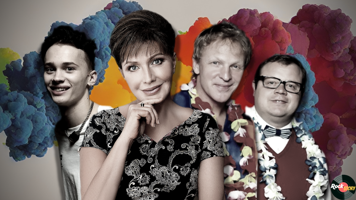 На фотографии: Даня Милохин, Елена Проклова, Сергей Писаренко и Евгений Никишин