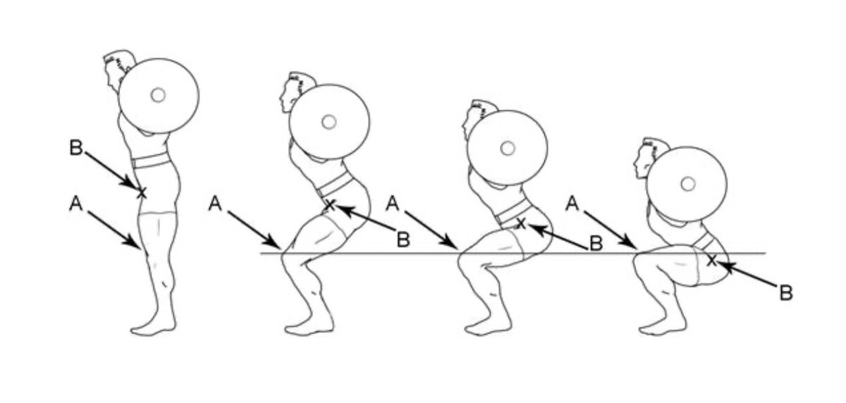 Техника приседа со штангой