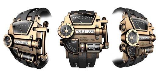 Lever machine watch price sale