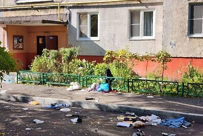    Место происшествия у дома в Балашихе ©