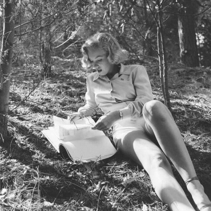 Мэрилин Монро и книги