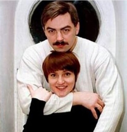 Инга Оболдина с первым мужем