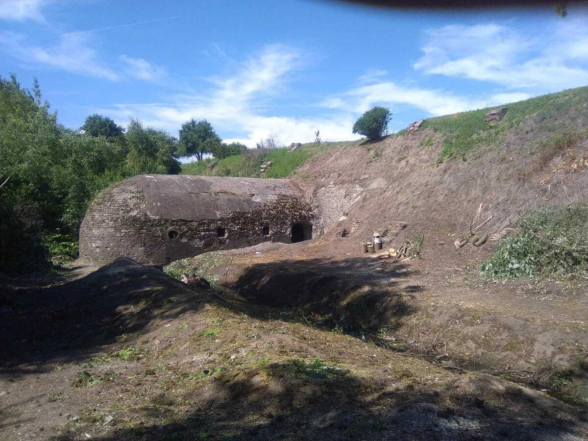 Горжевой капонир VIII форта, фото с сайта https://www.pamatyklietuvoje.lt/)