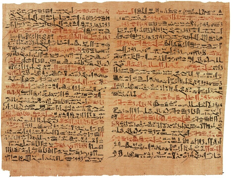 https://pixabay.com/photos/papyrus/hieroglyphics-63004/