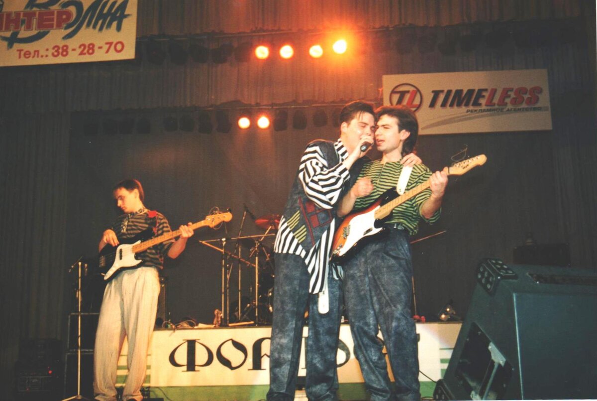 Константин КАртамышев и Александр Самсоненко (вокалист группы)