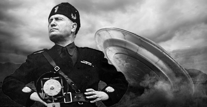 Бенито Муссолини, лидер Италии...