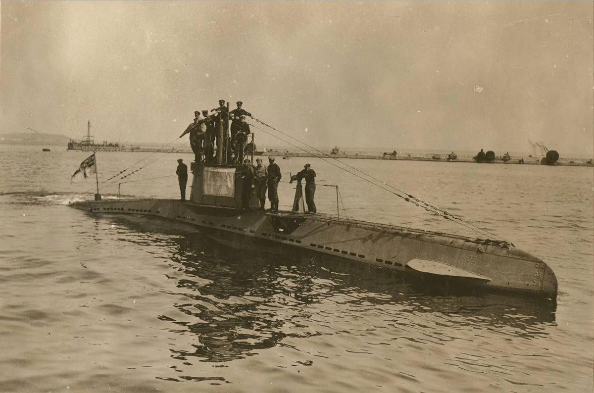 Немецкая UB-14. Фото: sovboat.ru