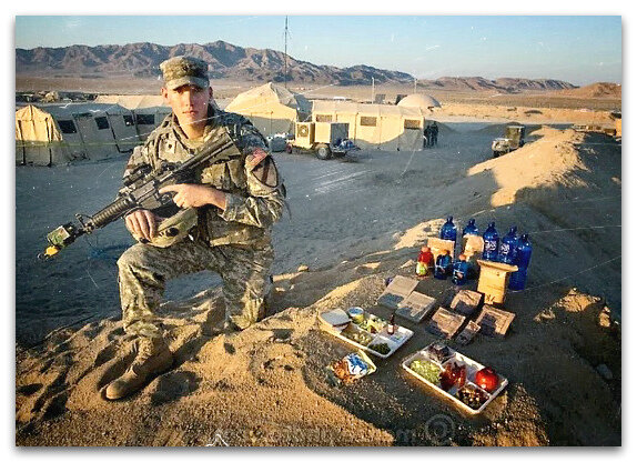 Питание американской армии, Армия США vs  Армия России