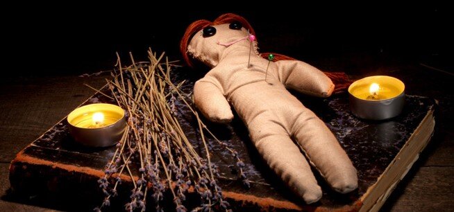 Тряпичная кукла Вуду для позитивных изменений.