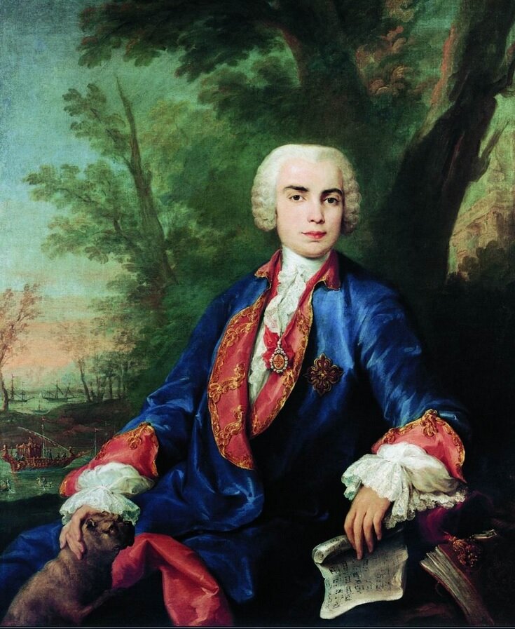 Якопо Амигони "Портрет Фаринелли"