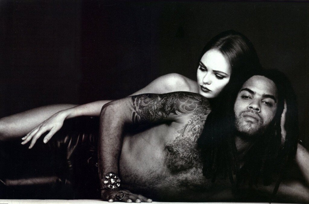 Ванесса Паради и Ленни Кравитц. Фото Яндекс