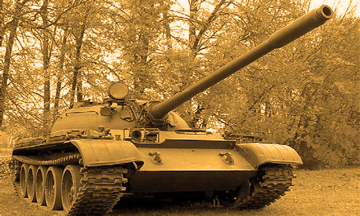 Советский танк Т-55