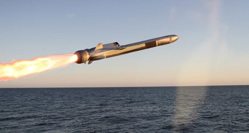 Противокорабельная Naval Strike Missile.