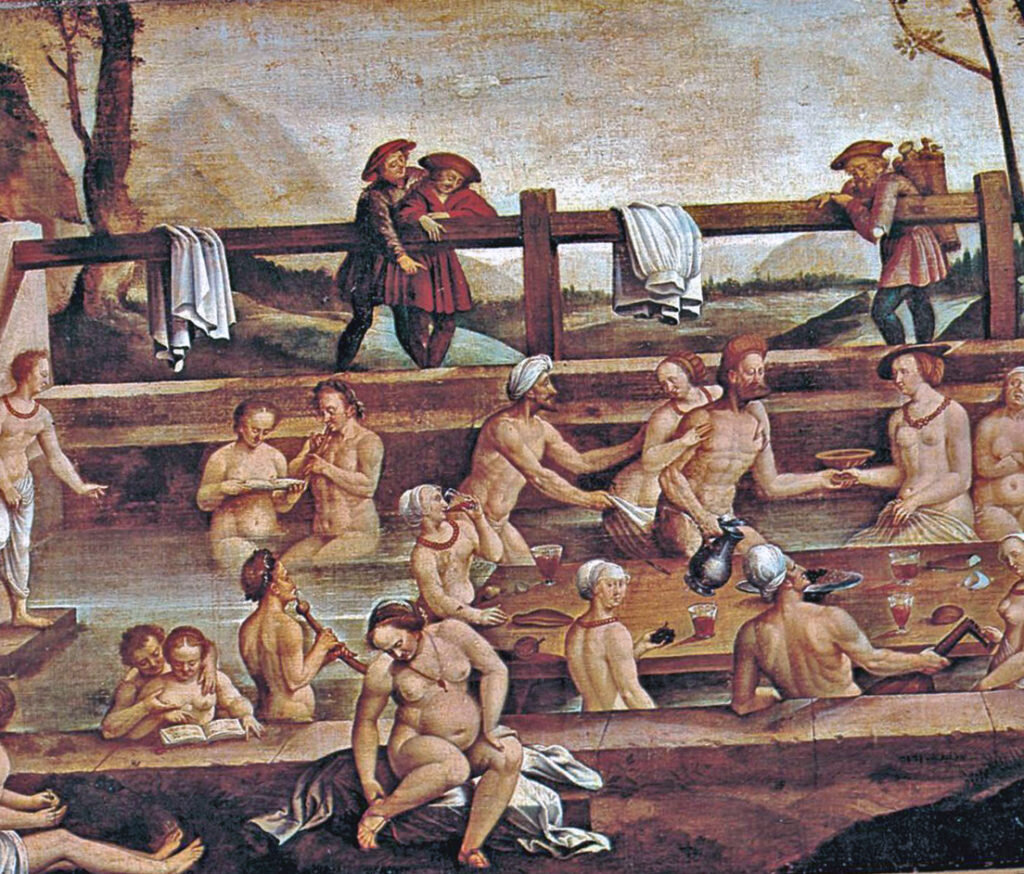 Средневековая гигиена: общественная баня