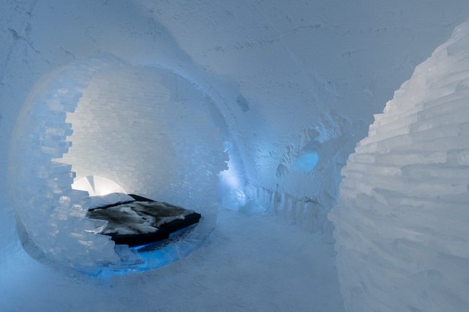 ледяной отель The Ice Hotel
