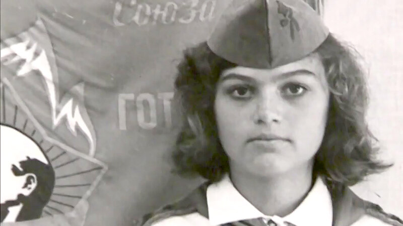 Елена Шуенкова. Фото из пионерского детства.