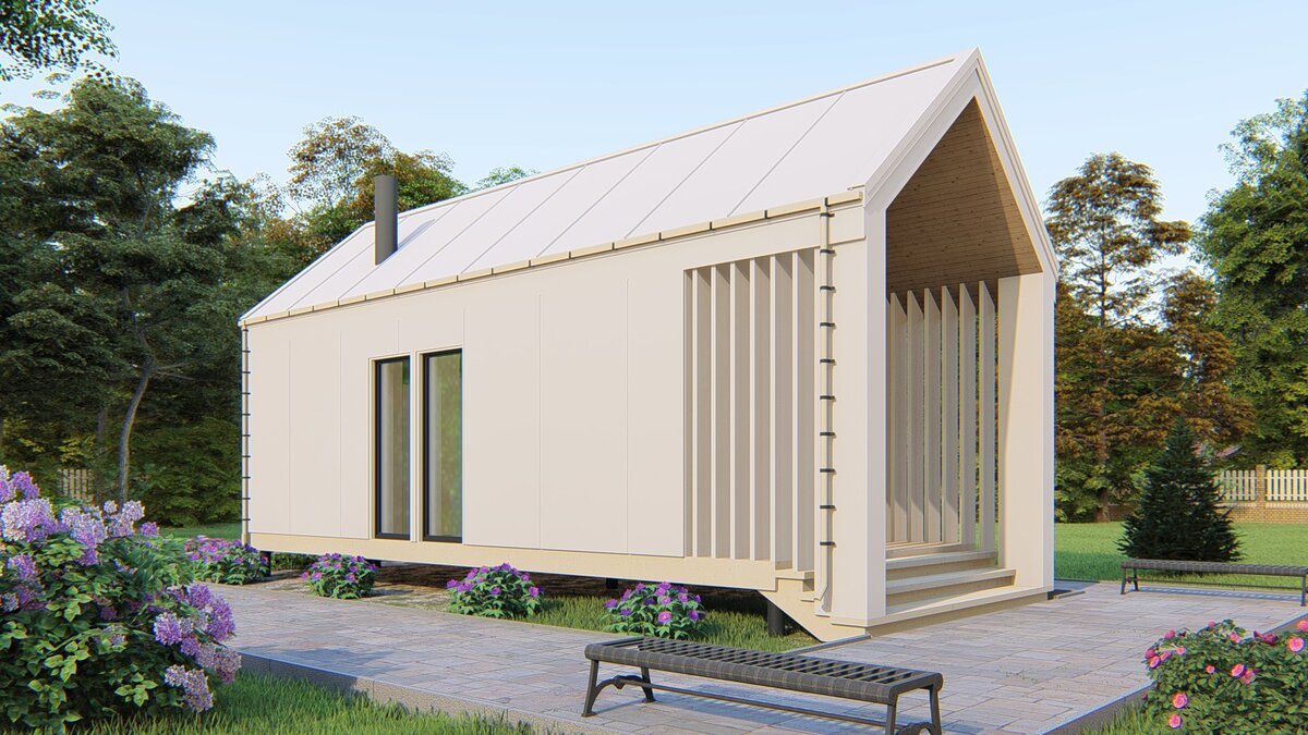 Ван Эйк или Маленькая Голландия от ArtBarn - пример идеального недорогого дома студии для семьи из 1-3 человек. 