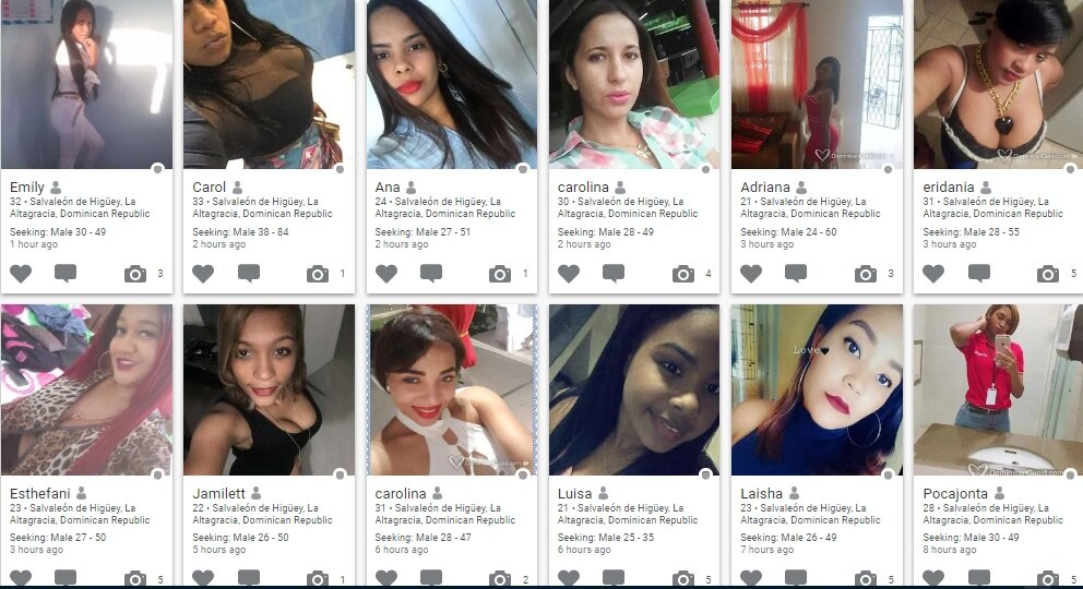 Типичные доминиканки с сайта знакомств
