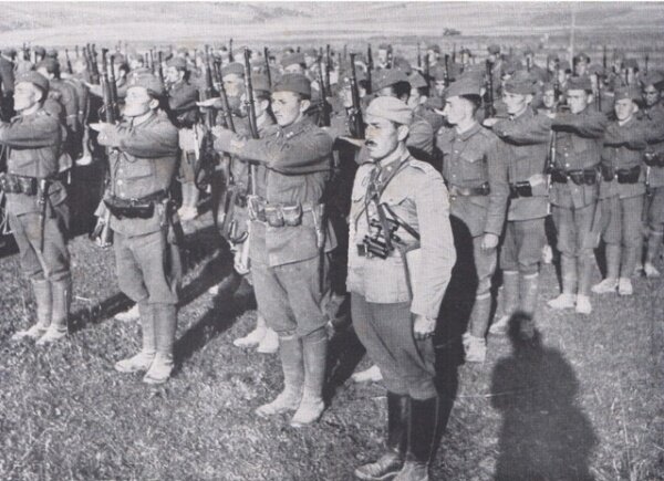 Словацкая армия перед вторжением в Польшу.