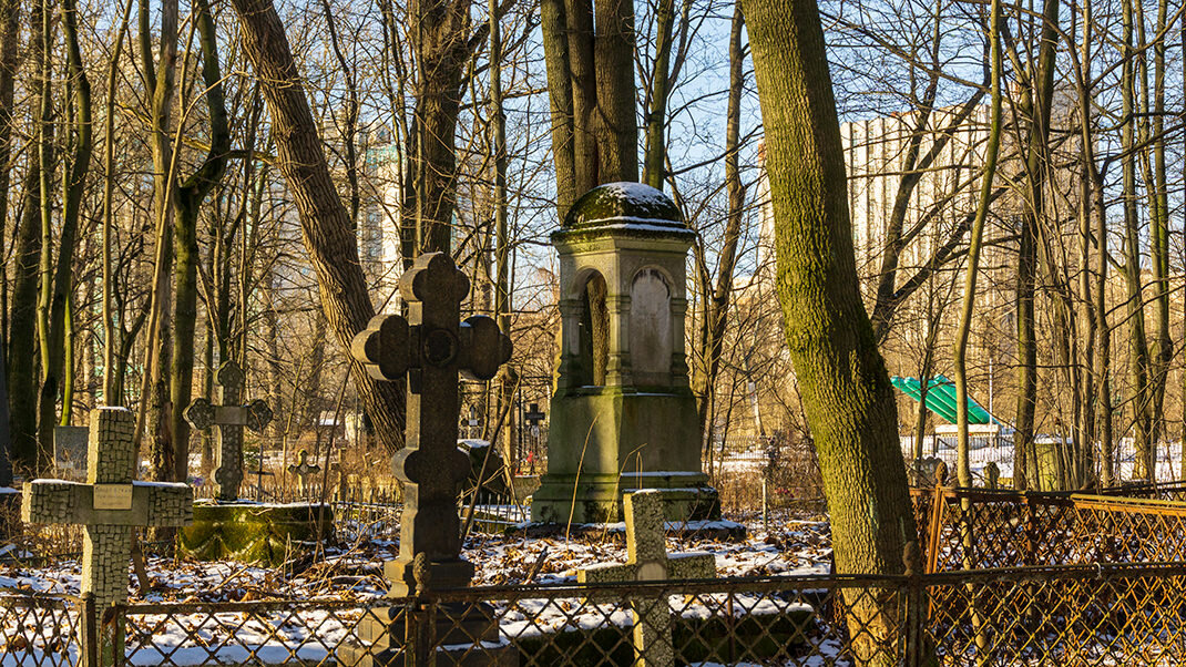 Храм на смоленском кладбище в санкт петербурге фото