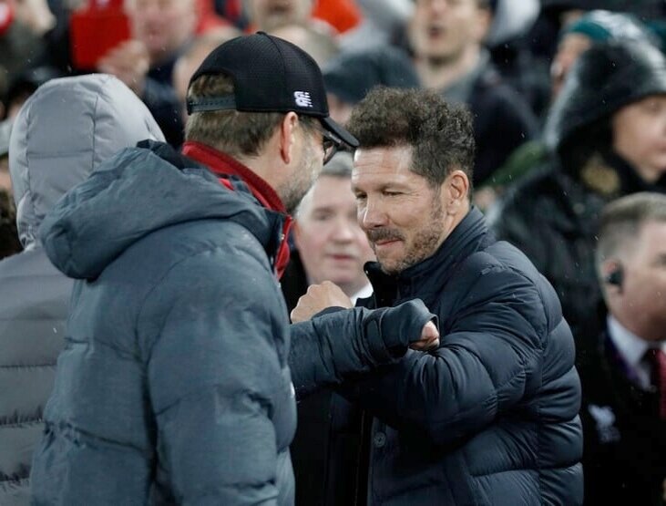 Клопп и Симеоне правила не нарушали:)