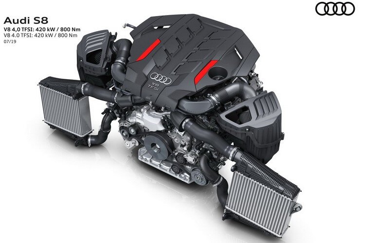 ДВС в Audi S8 2020