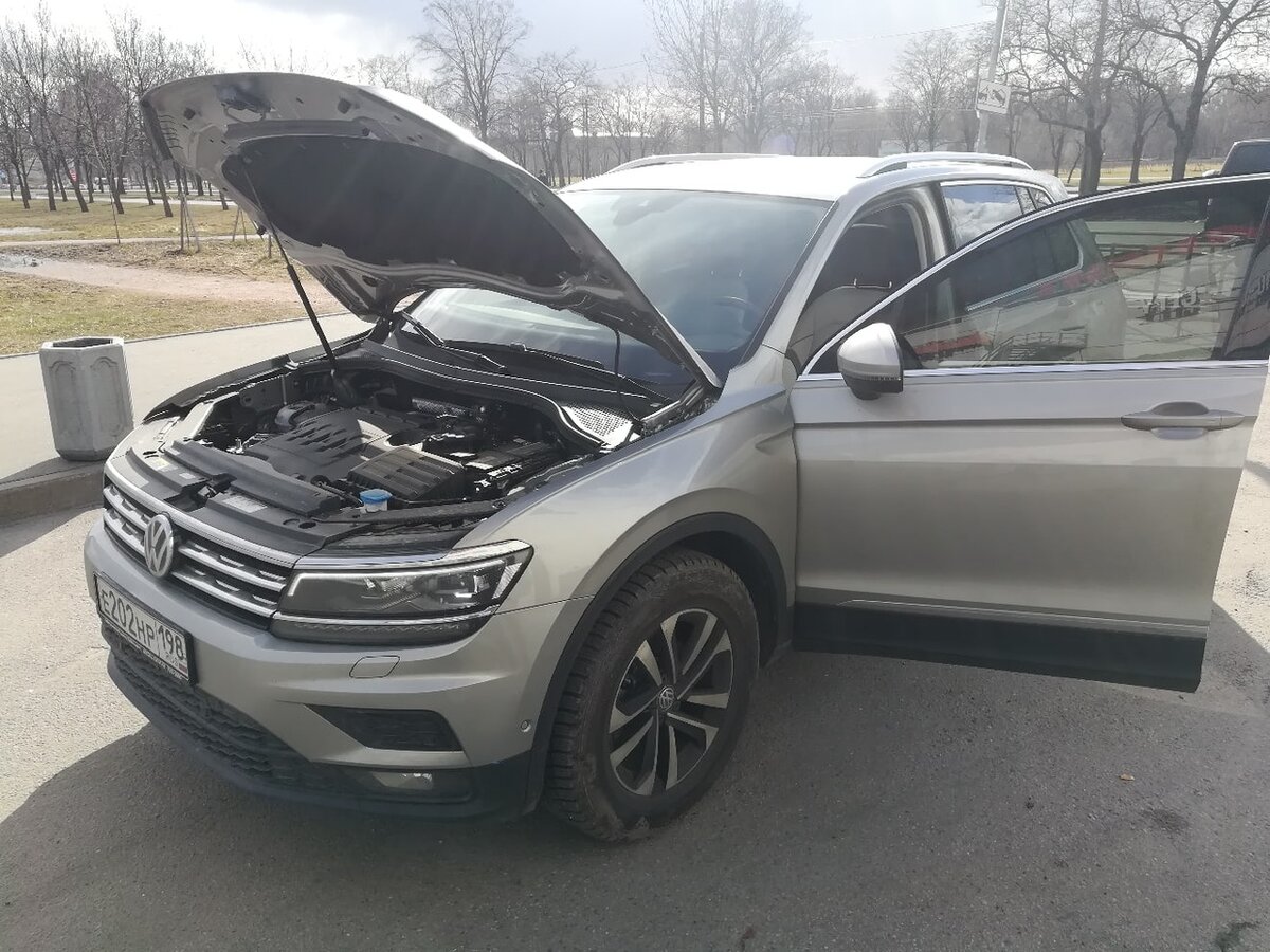 Осмотр перед покупкой автомобиля Volkswagen Tiguan, 2019 г.в., 2 л, 150  л.с., дизель, DSG, полный привод. | подборавтоспб.рф - подбор и диагностика  авто в СПБ | Дзен