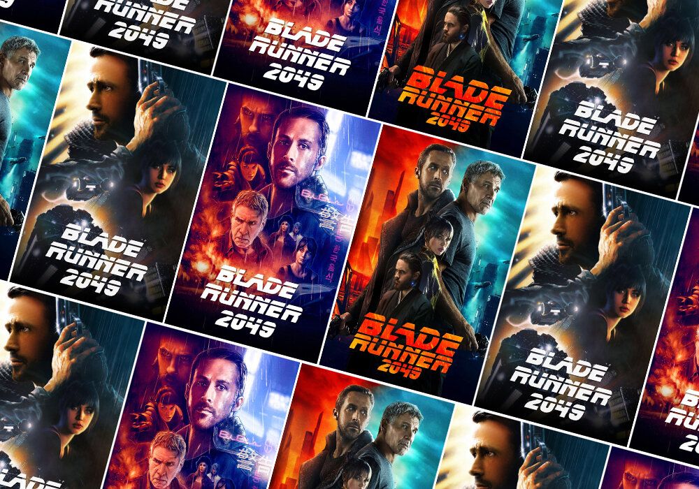 Официальные постеры фильма «Бегущий по лезвию 2049». Источник kinopoisk.ru