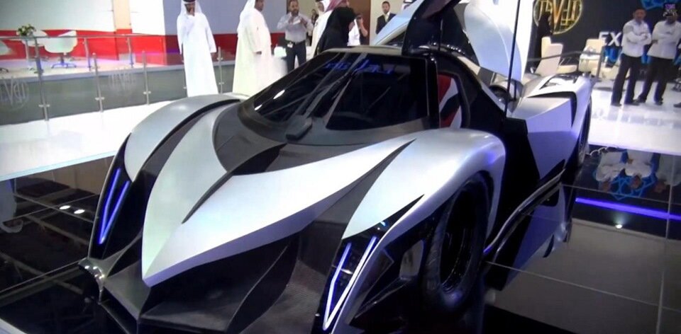 Самая быстрая и дьявольская машина в мире Devel Sixteen