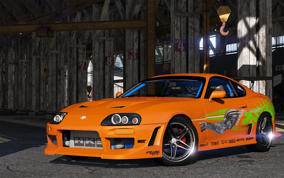 Gta 5 toyota supra tuning фото 86