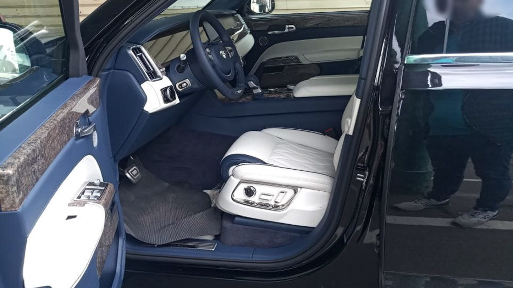 Aurus Senat s600 интерьер