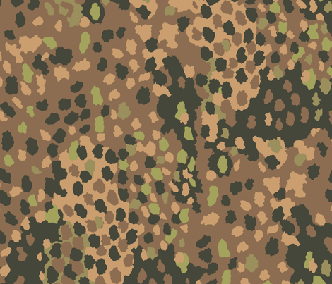 В данном случае можете увидеть сходство с камуфляжем СС