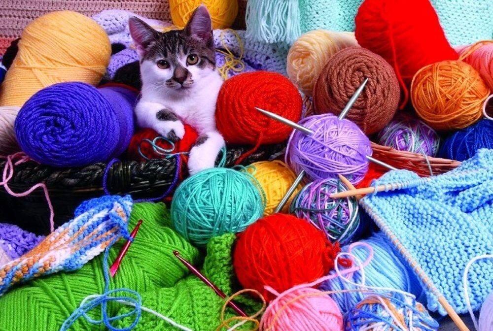 Картинки с клубками пряжи