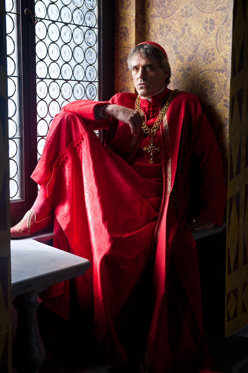 Джереми Айронс в роли папы Александра VI