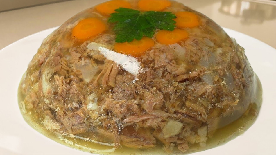 Холодец из свинины и курицы. Фото сайта https://edatomy.ru